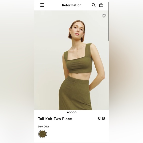 Reformation Two Piece Set - Picture 2 of 5